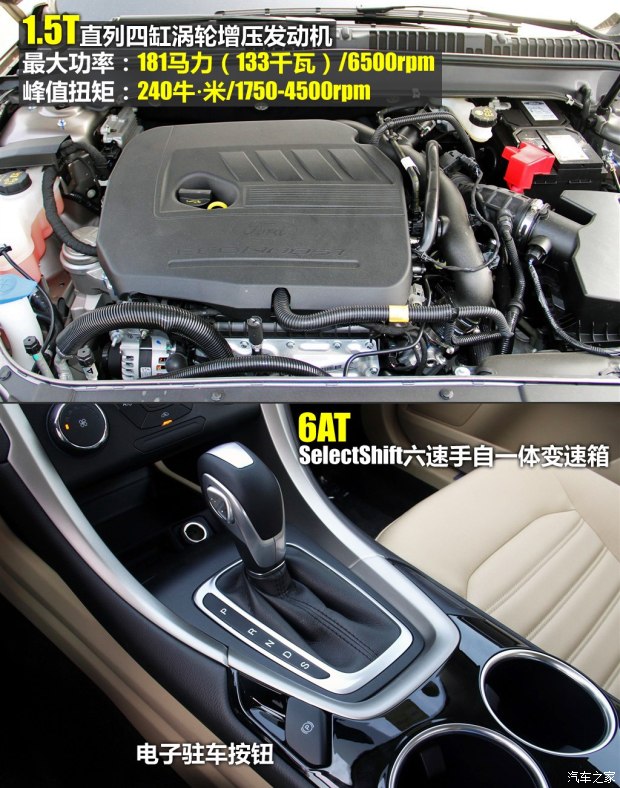 长安福特 蒙迪欧 2013款 1.5L GTDi180舒适型