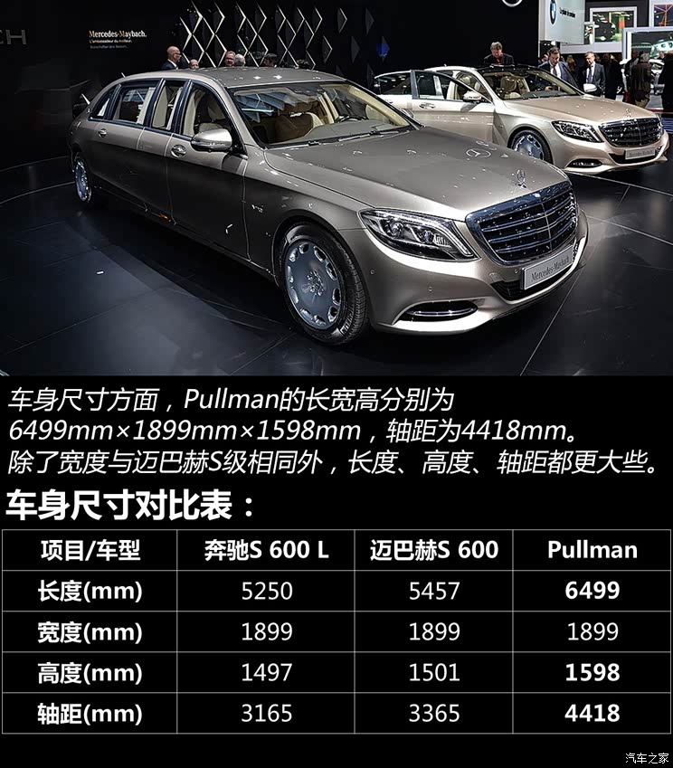 奔驰-迈巴赫 迈巴赫S级 2015款 S 600 Pullman