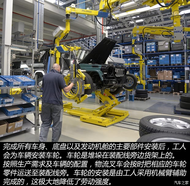 奔驰g级诞生地 麦格纳斯太尔工厂探秘(2)