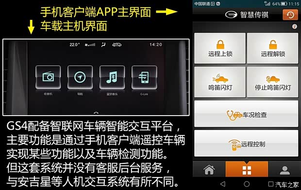 广汽乘用车 传祺GS4 2015款 200T G-DCT尊贵版