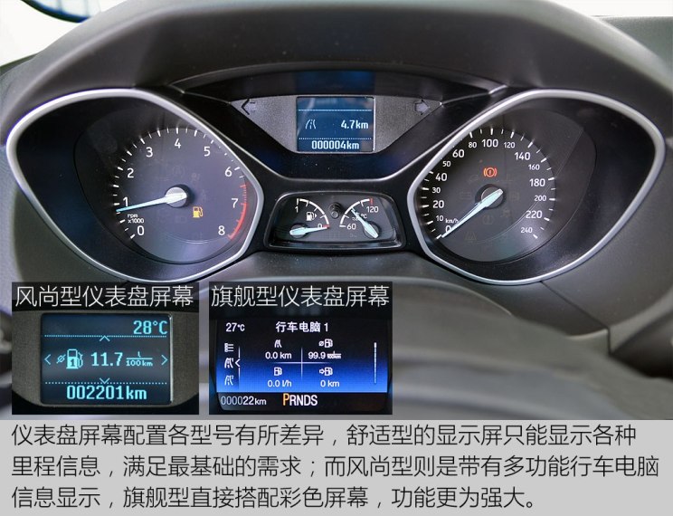 解读低配车 实拍新款福克斯1.6l舒适型