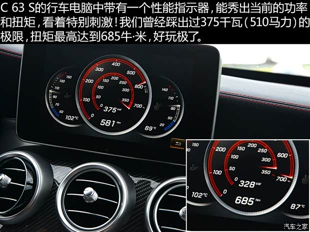 梅赛德斯-AMG 奔驰C级AMG 2015款 AMG C 63 S