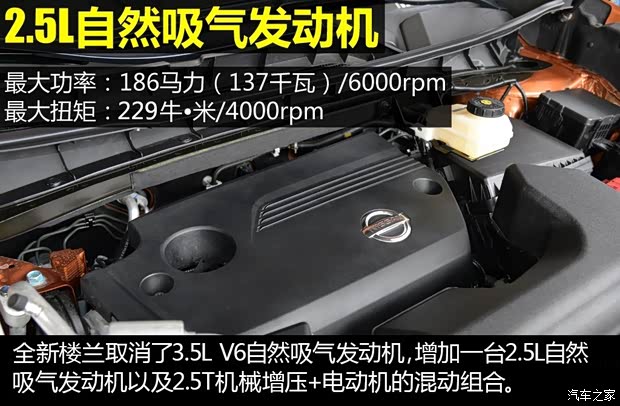 東風(fēng)日產(chǎn) 樓蘭 2015款 2.5L XV RES Plus 兩驅(qū)豪雅版