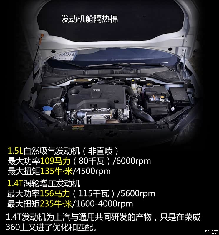 上汽集团 荣威360 2015款 20T TST旗舰版