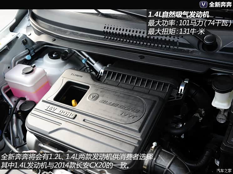 长安长安汽车奔奔2014款 1.4L IMT尊贵型