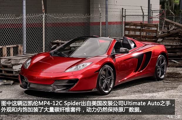 迈凯伦迈凯伦迈凯伦MP4-12C2013款 Spider
