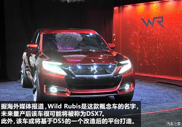 DS雪鐵龍(進(jìn)口)DS Wild Rubis2014款 Concept