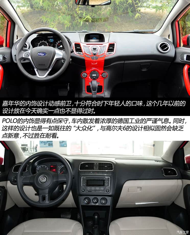 配置差距比较大 福特嘉年华pk大众polo