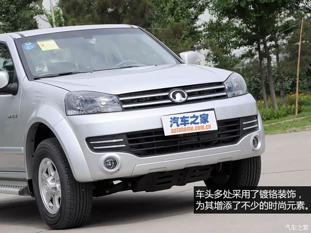 长城长城汽车风骏52013款 2.0T欧洲版 两驱精英型 6MT大双排GW4D20B 长城长城汽车风骏52013款 2.0T欧洲版 两驱精英型 6MT大双排GW4D20B