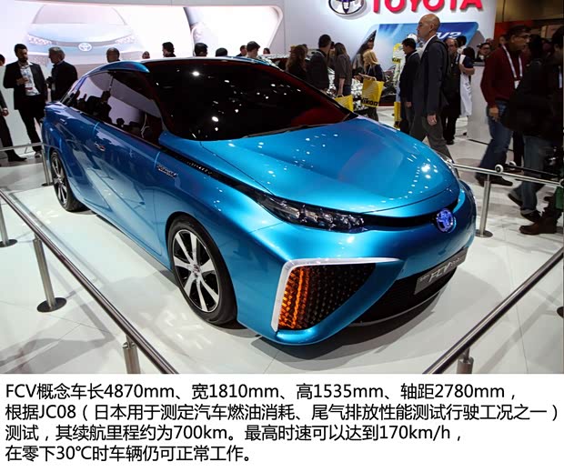 丰田丰田(进口)丰田FCV2014款 concept 丰田丰田(进口)丰田FCV2014款 concept