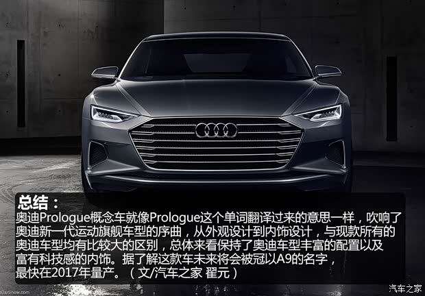 奥迪(进口) Prologue 2015款 Concept 奥迪(进口) Prologue 2015款 Concept