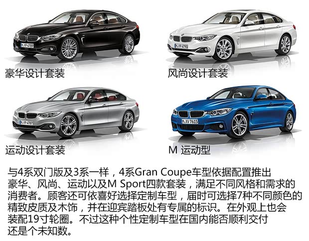 宝马宝马(进口)宝马4系2014款 435i Gran Coupe