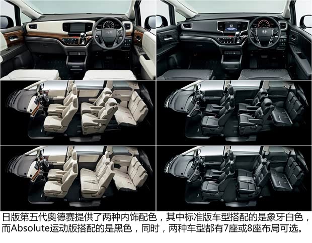 本田本田(进口)奥德赛(海外)2014款 日版 基本型