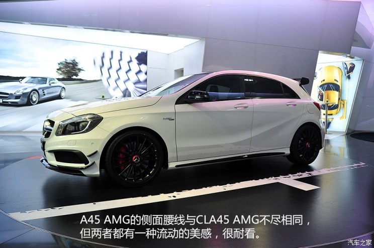 运动是专长 实拍奔驰cla45 amg/a45 amg