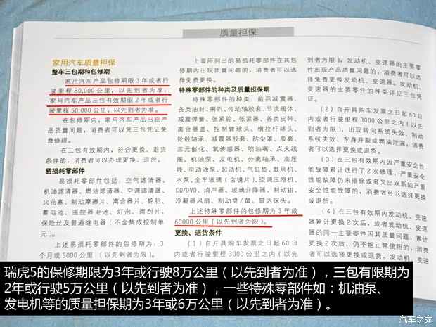 奇瑞汽车 瑞虎5 2014款 2.0L 手动家悦版