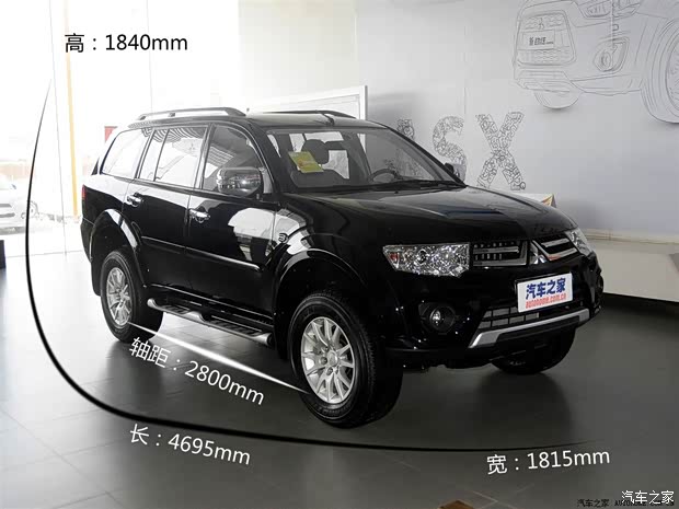 广汽三菱 帕杰罗·劲畅 2014款 3.0L 自动四驱行政版