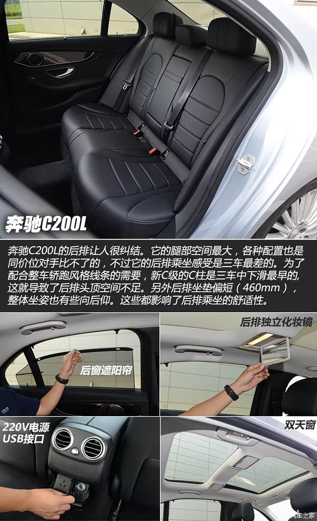 北京奔驰 奔驰C级 2015款 C 200 L