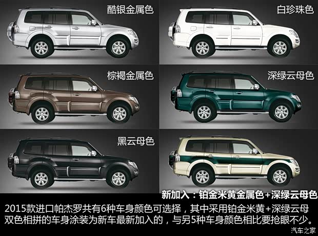 三菱(進(jìn)口) 帕杰羅(進(jìn)口) 2015款 3.0L 精英超越版 國(guó)V