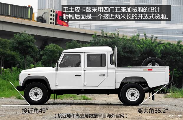 路虎(進(jìn)口) 衛(wèi)士 2013款 皮卡版