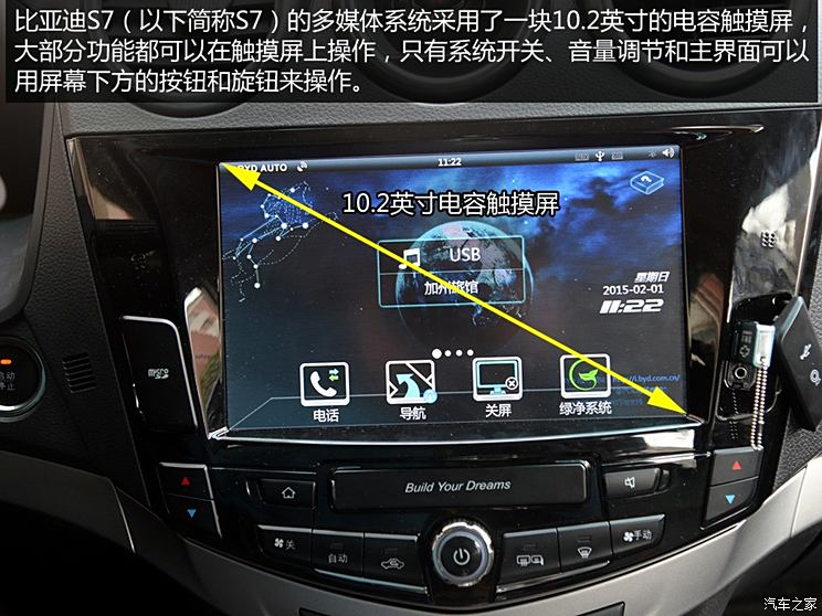 【圖】系統反應較快 評比亞迪s7多媒體系統_汽車之家