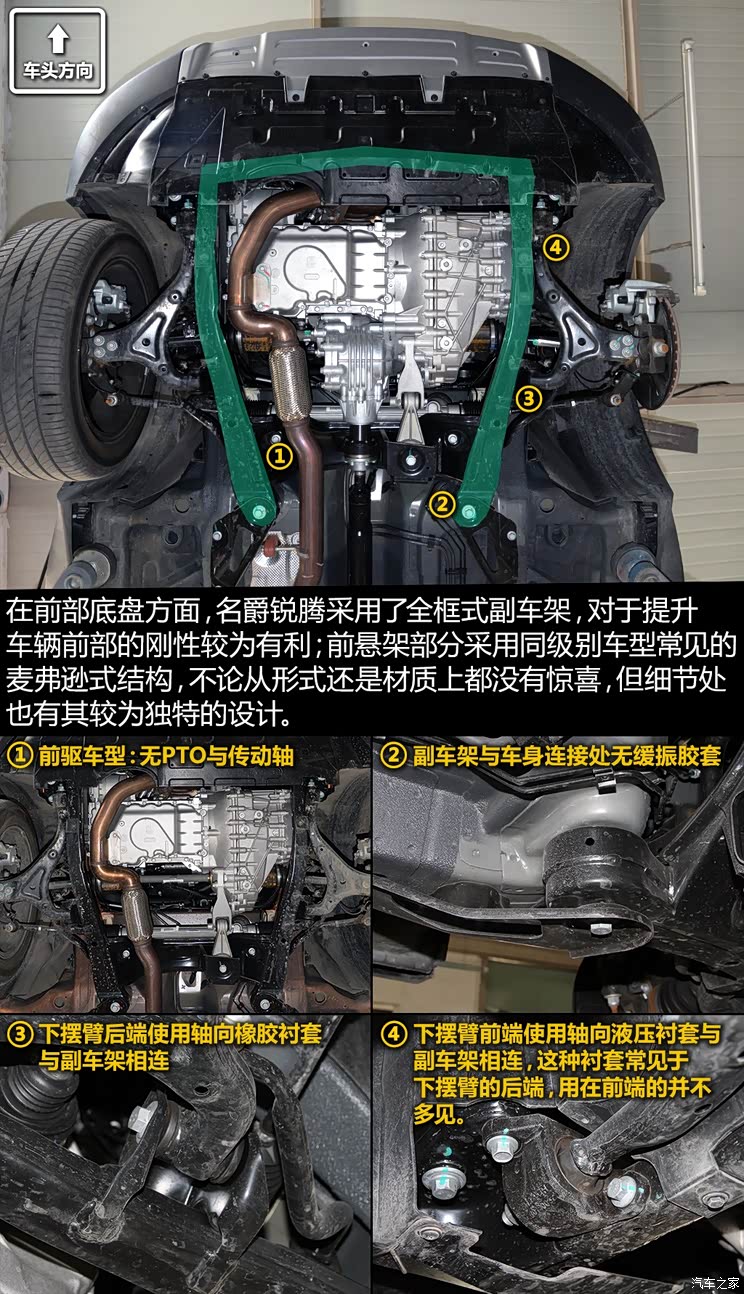 符合主流水准 名爵锐腾底盘/四驱解析