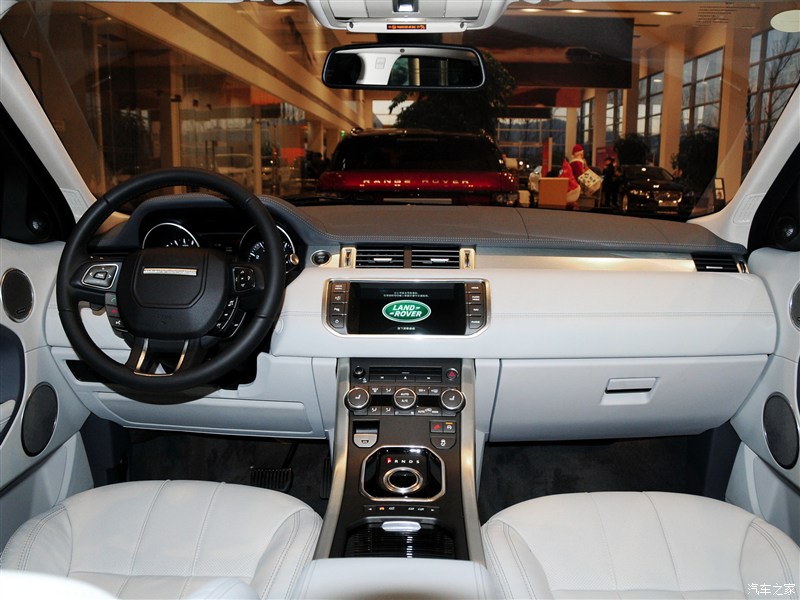 路虎极光内饰有白色吗