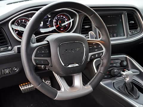 道奇_挑战者 srt 2015款 srt hellcat中控方向盘图片_汽车之家