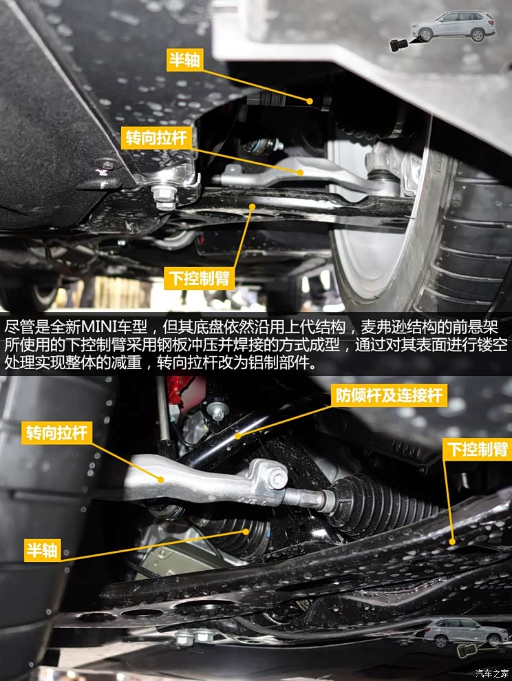 底盘还是老一套 北京车展新车裙底解析