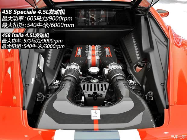  458 2014 4.5L Speciale