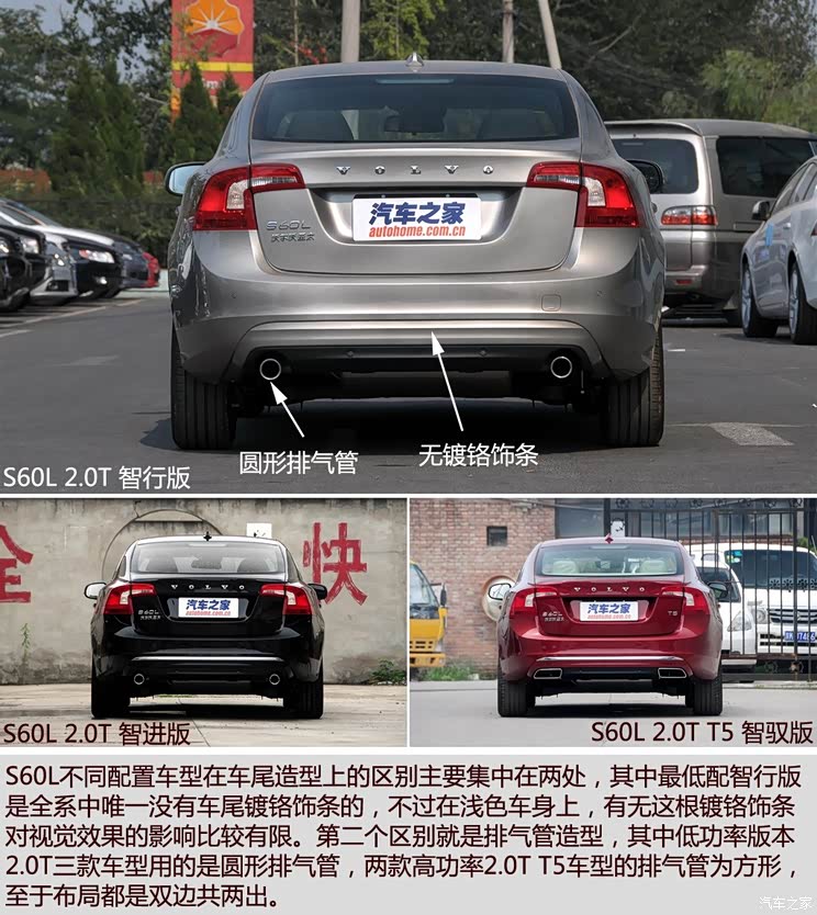 解读低配车图解沃尔沃s60l20t智行版