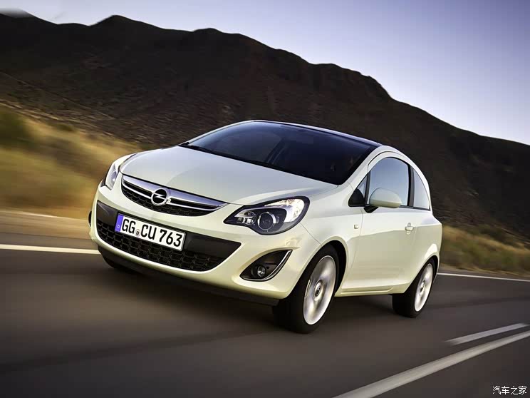 或搭10t发动机疑似欧宝全新corsa谍照