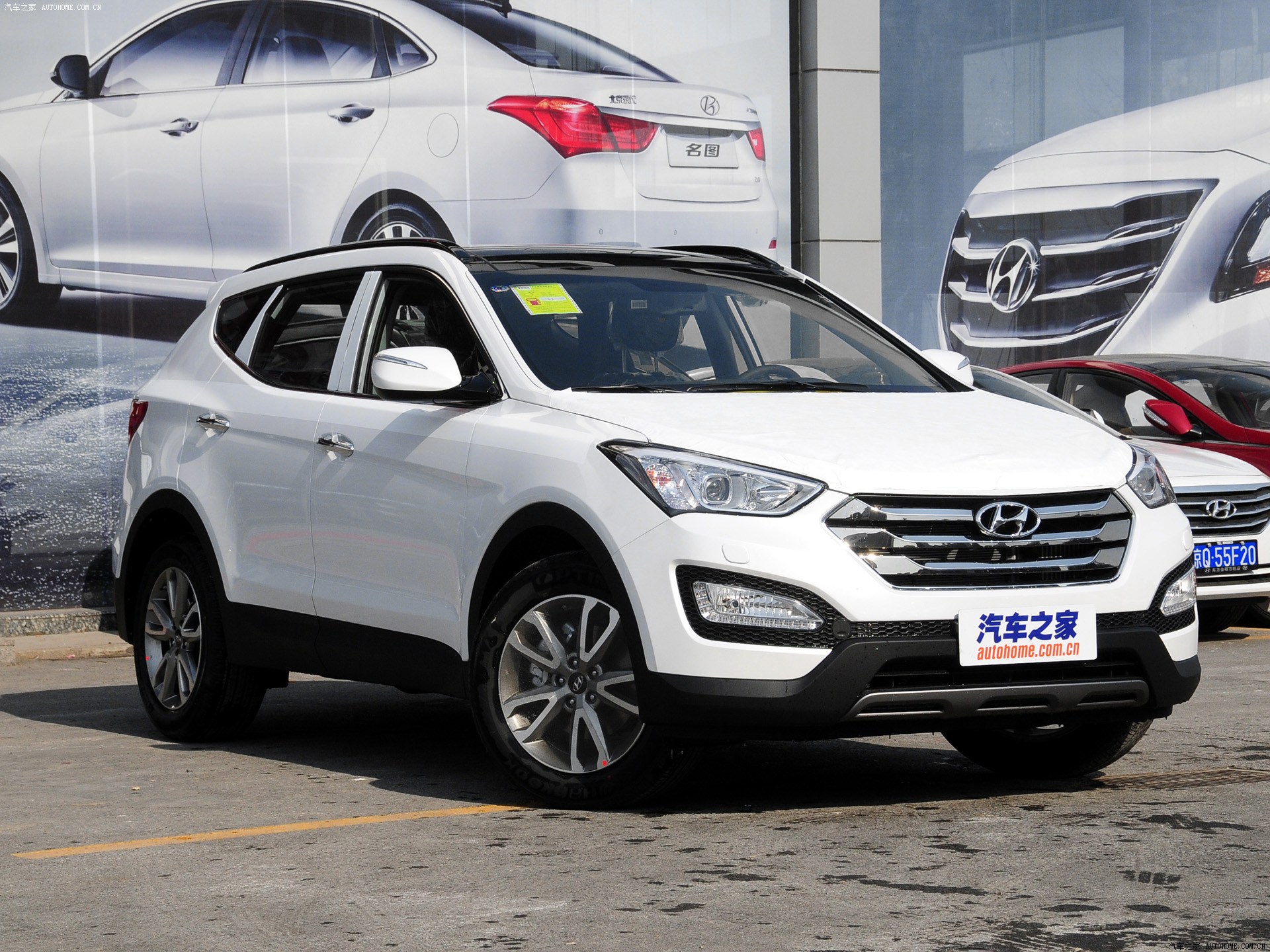 汽车图片 现代 胜达 2013款 改款 2.0t 自动四驱尊贵型