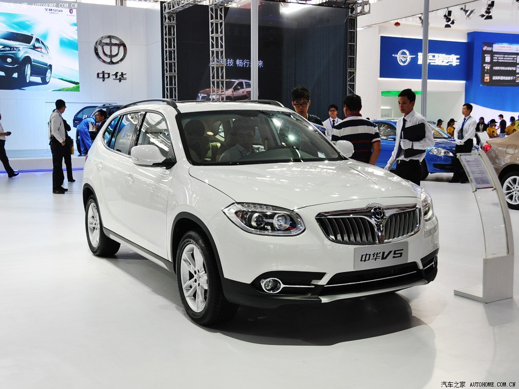 华晨中华 中华v5 2012款 1.6l 自动尊贵型