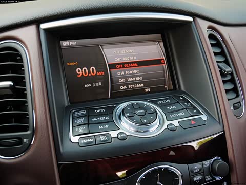 英菲尼迪ex 2013款 ex25 四驱尊雅版中控方向盘_大众_汽车图片_汽车之